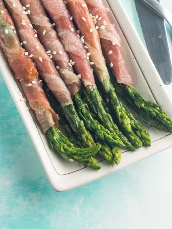 Prosciutto Wrapped Asparagus 