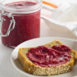 Low carb raspberry jam