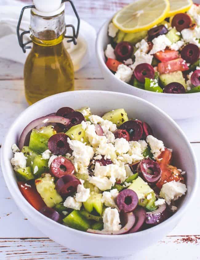 keto greek salad