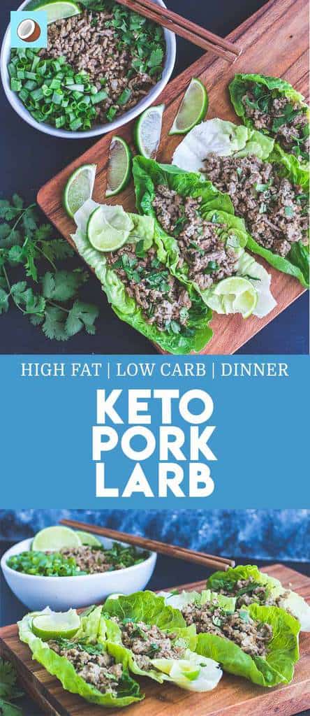 Keto Pork Larb - Traditional Laos / Thai Dish Made Low Carb