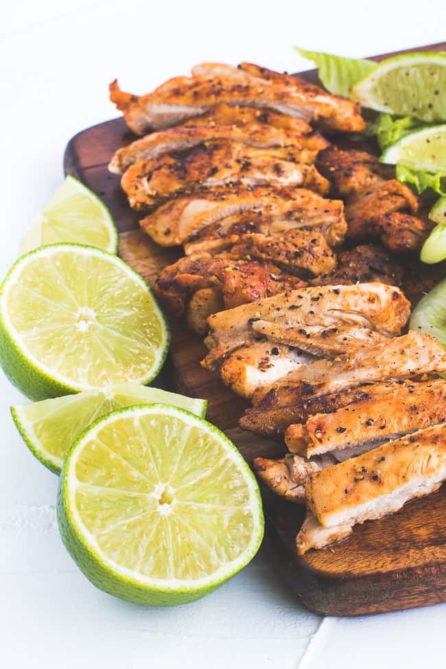 Lime and Pepper Grilled Chicken