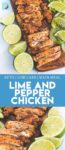 Lime and Pepper Grilled Chicken