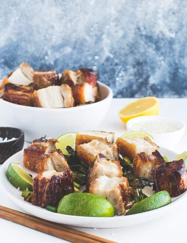 Pork Belly with Green Onion