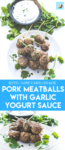 pork meatballs