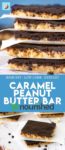 caramel peanut butter bar
