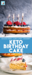keto birthday cake