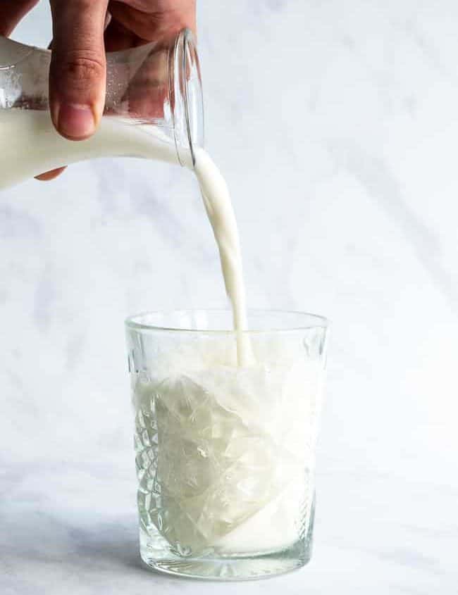 make milk from cream