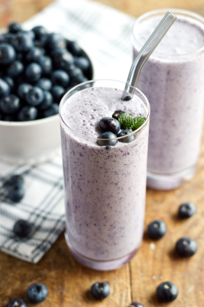 keto blueberry smoothie