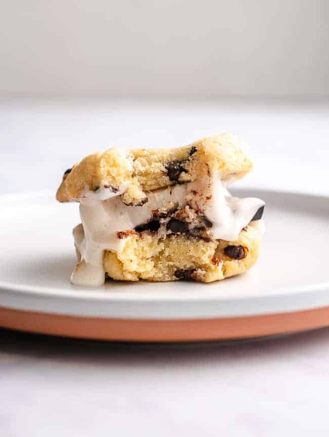 low carb chocolate chip cookies s'mores