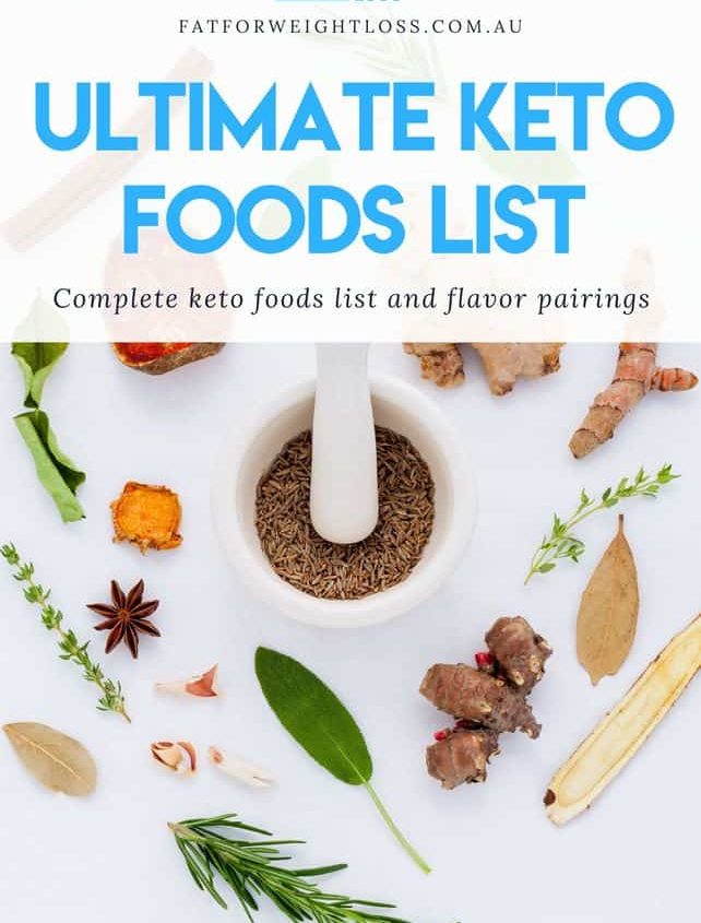 keto foods list