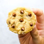 1 MINUTE CHOCOLATE CHIP COOKIE