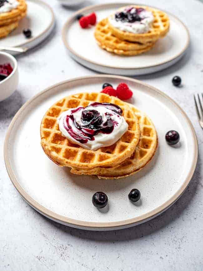 Keto Protein Waffles - 0.8g Total Carbs Per Waffle | Super Moist And ...