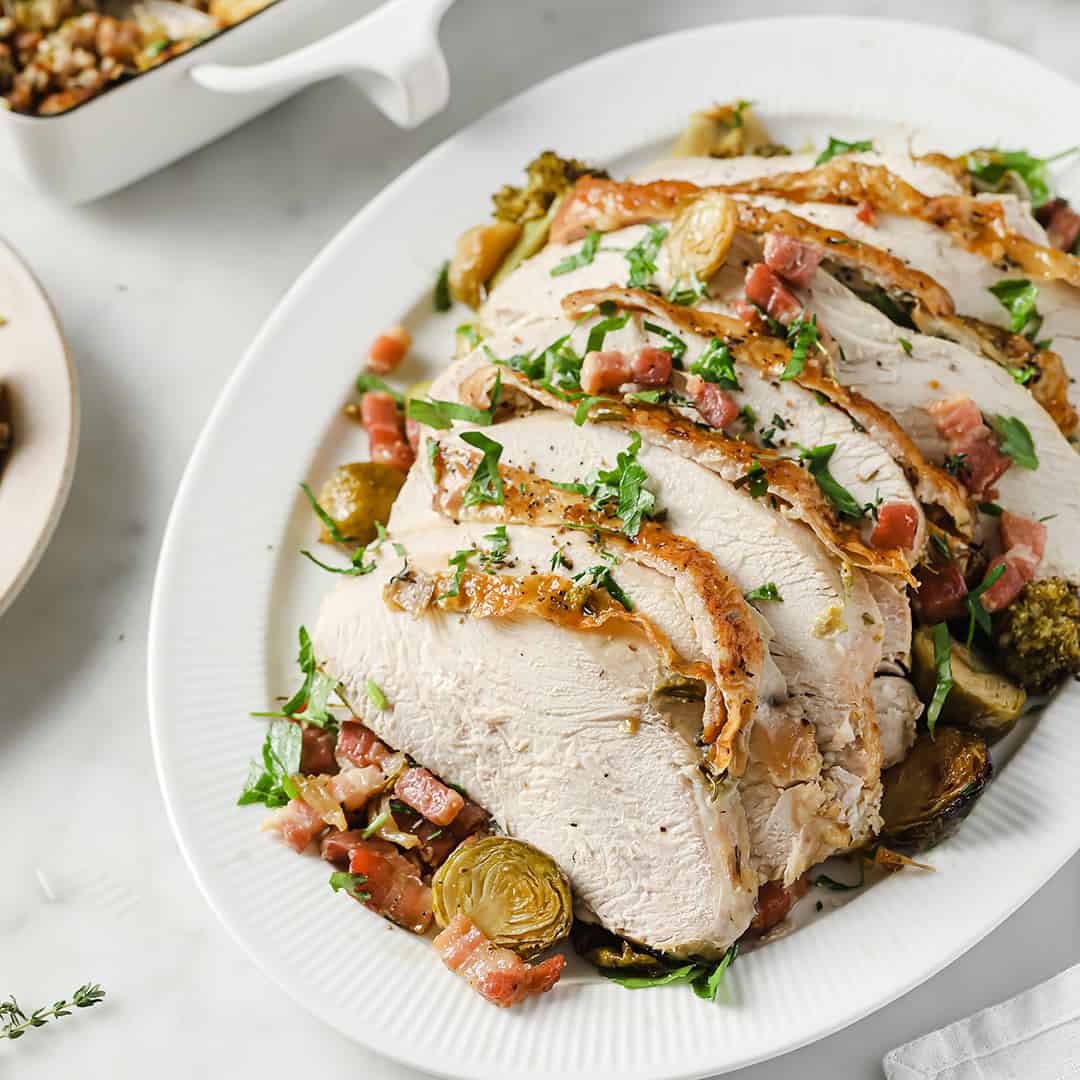 Flavour-bomb roast turkey & gravy recipe